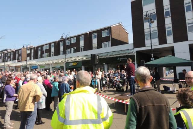 Hundreds of people attended Kenilworth's Walk of Witness. Photo submitted.